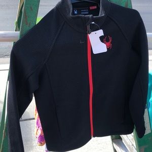 Kids Spyder zipper front jacket size 7/8 small.